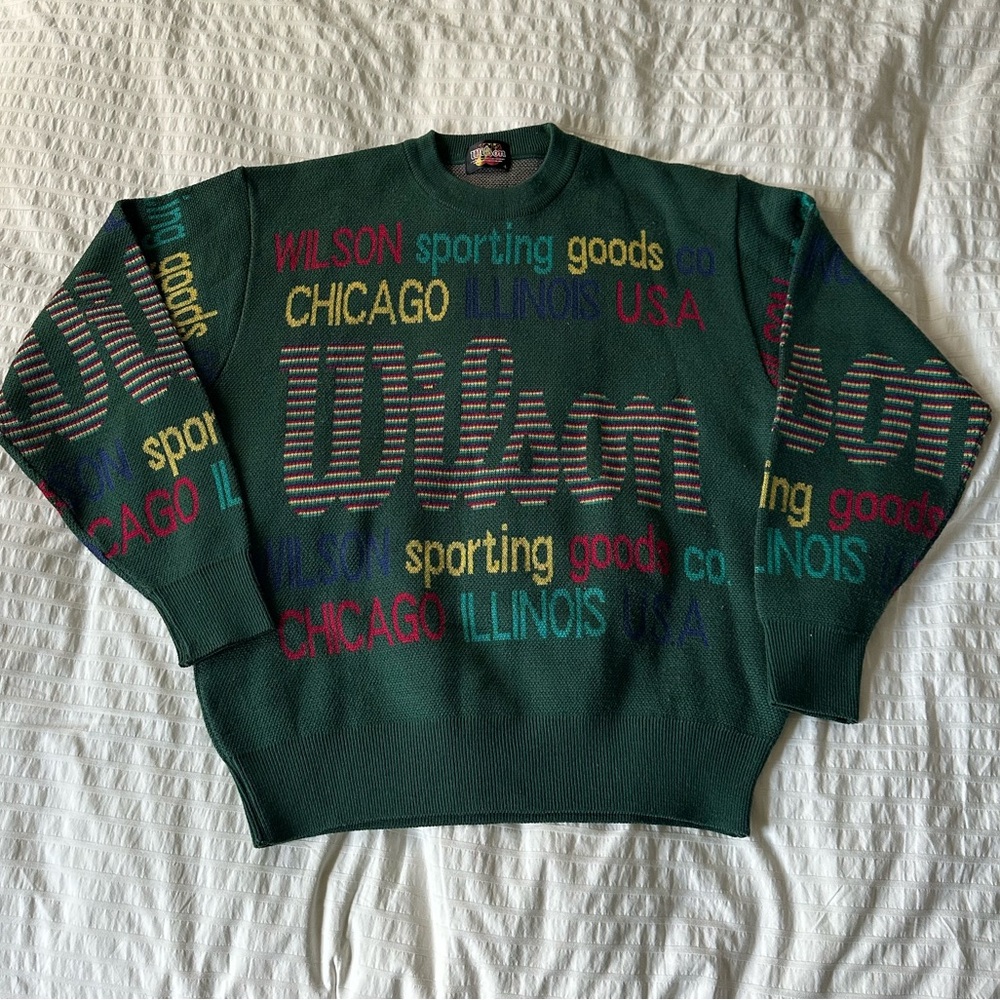 Vintage Wilson Sweater (L)